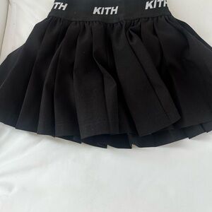 Kith Kids Pleated Black Skirt